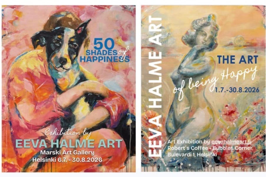 Eeva Halme Art: Helsinki-aiheinen taidenäyttely - tapahtuman kuva