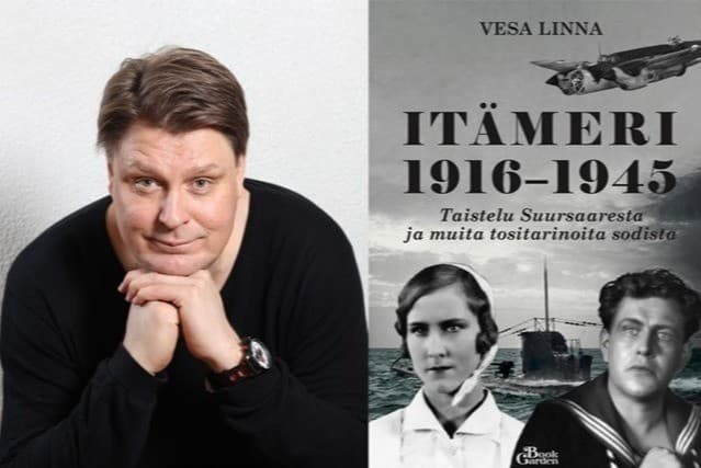 Kirjailijavieraana Vesa Linna - tapahtuman kuva