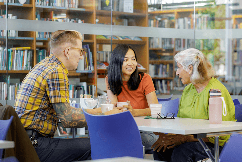 Kielikahvila - Language Cafe - tapahtuman kuva