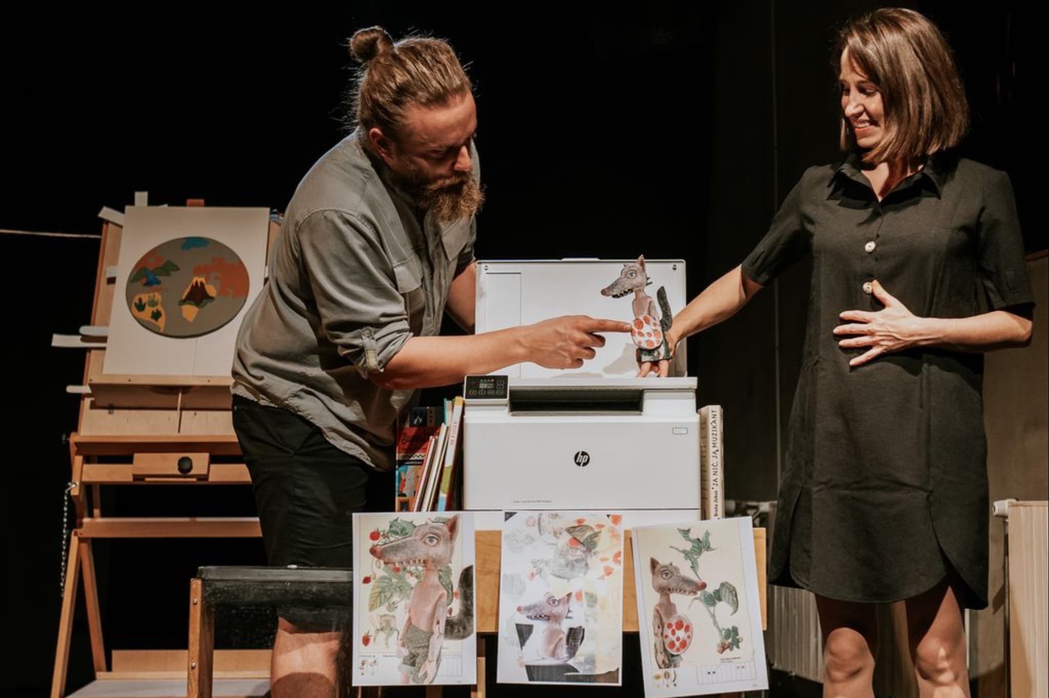 Odivo Theatre: Susi joka putosi kirjasta - tapahtuman kuva