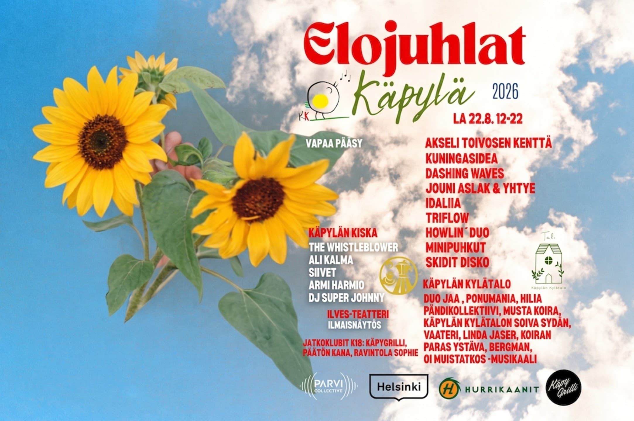 Käpylän Elojuhlat 2026 - tapahtuman kuva