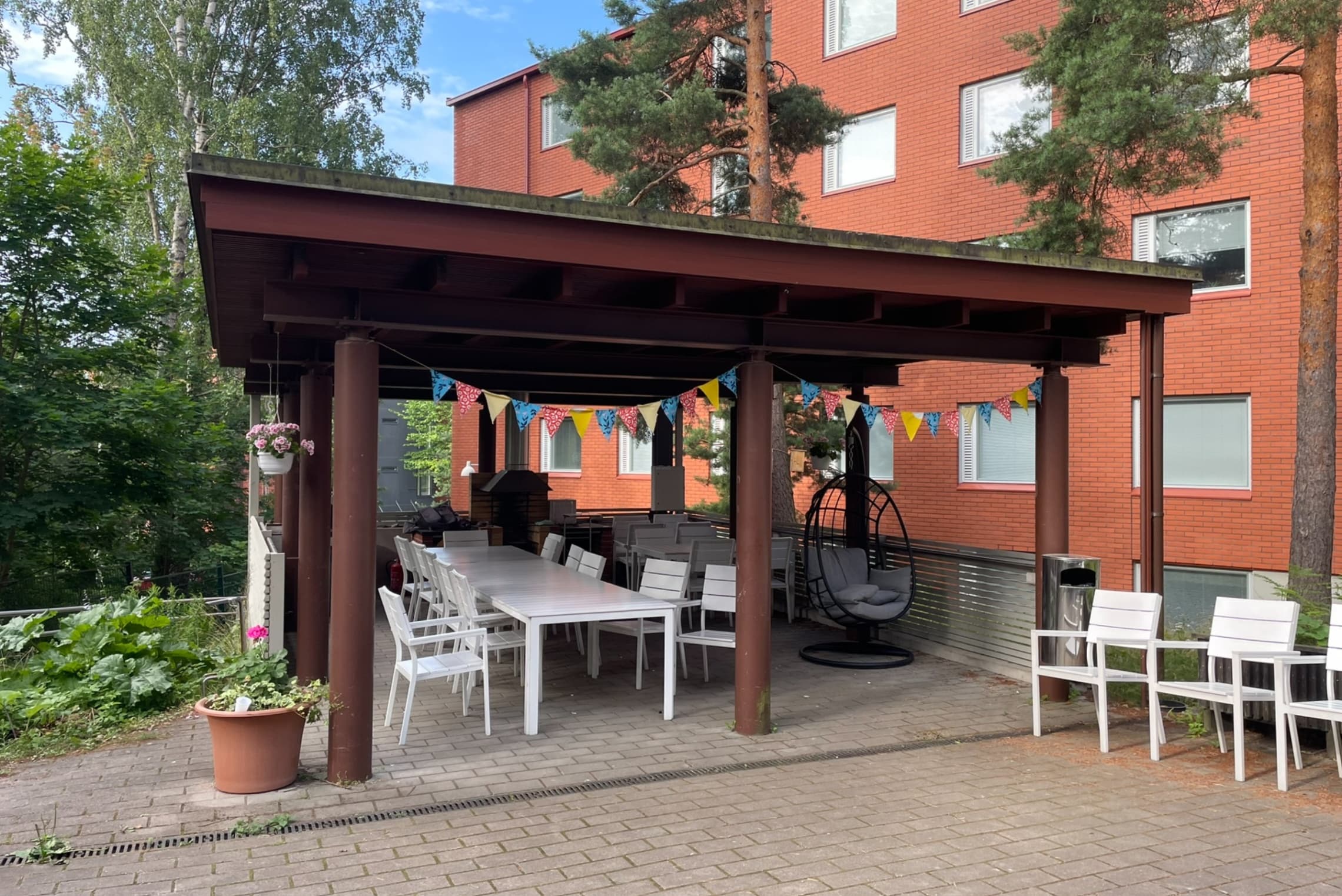 Grilli kuumana sisäpihalla - tapahtuman kuva