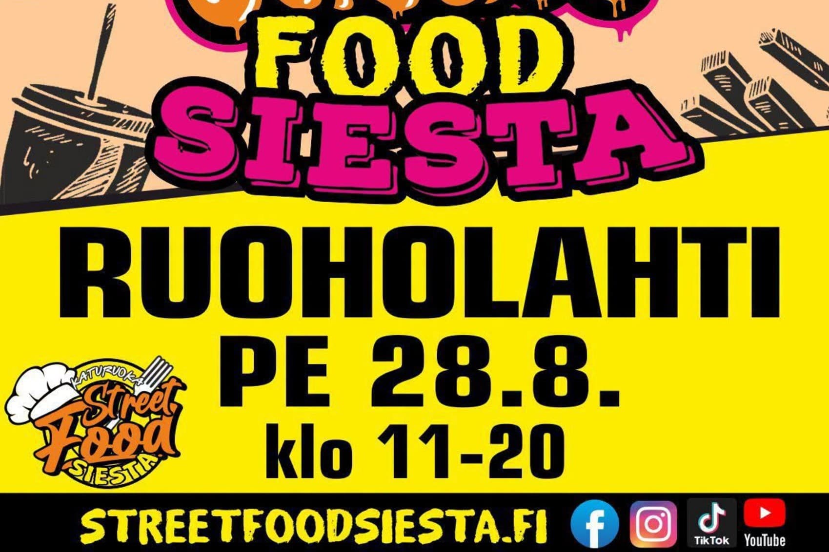Street Food Siesta Ruoholahti - tapahtuman kuva