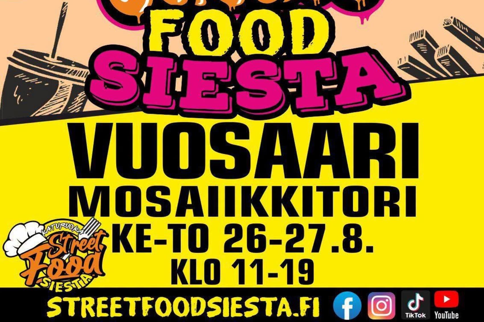 Street Food Siesta Vuosaari - tapahtuman kuva