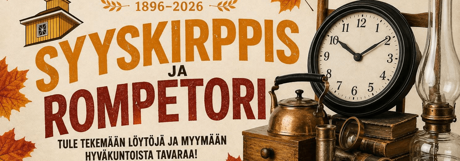 SYYSKIRPPIS & ROMPETORI – ALAJÄRVEN NUORISOSEURALLA! - tapahtuman kuva