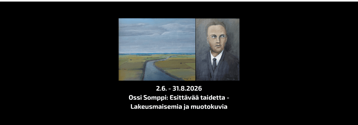 Ossi Somppi: Esittävää taidetta - Lakeusmaisemia ja muotokuvia - tapahtuman kuva