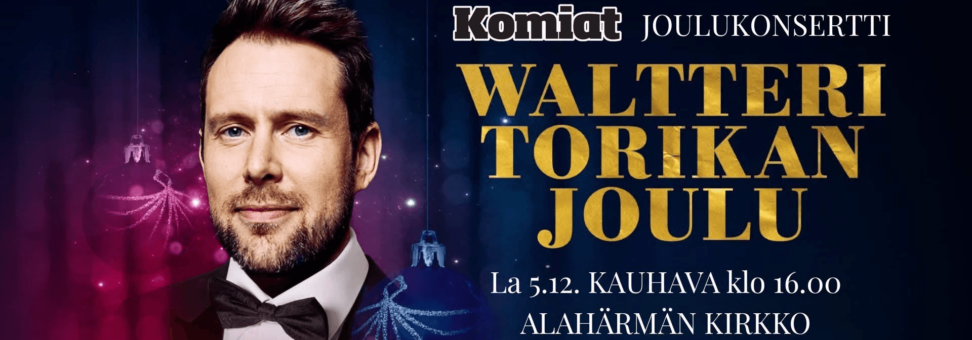 Waltteri Torikan Joulu - tapahtuman kuva