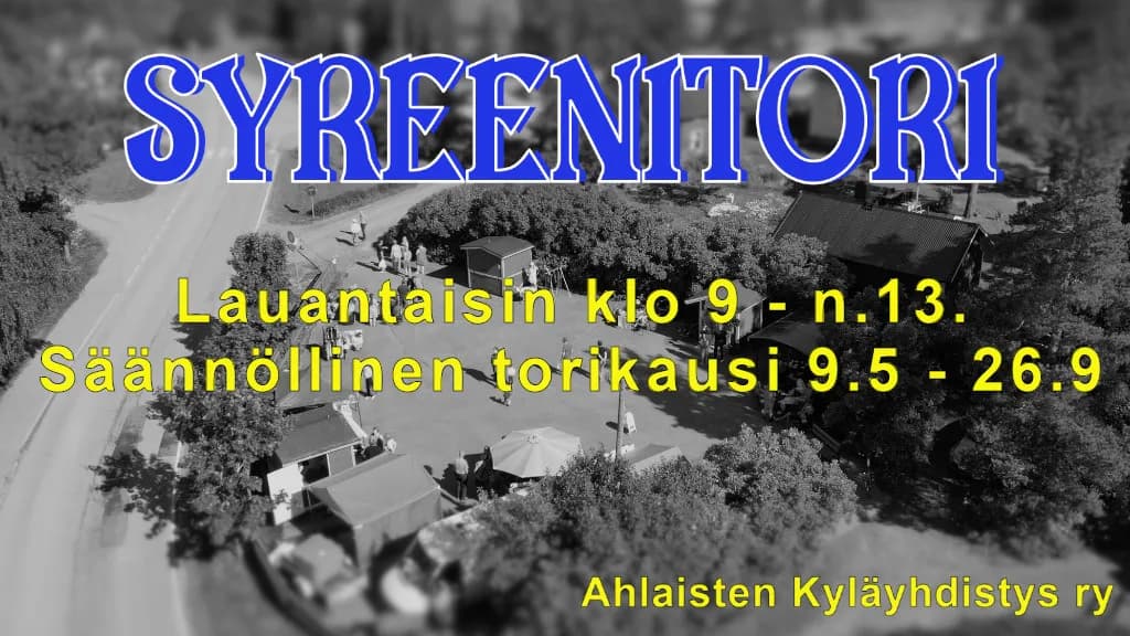 Ahlaisten Syreenitori - tapahtuman kuva
