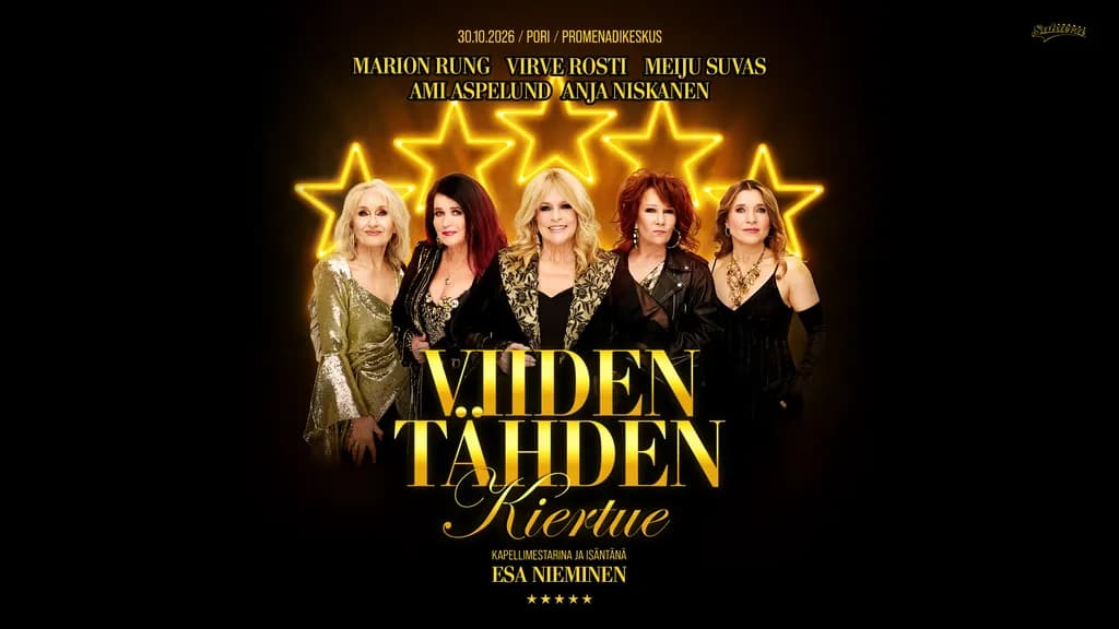 Viiden tähden kiertue - tapahtuman kuva