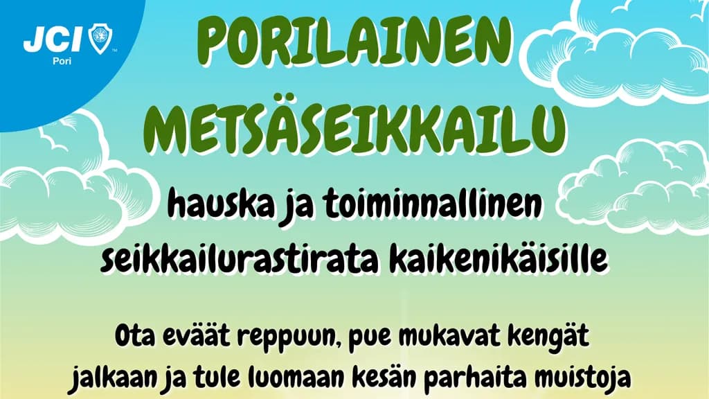 Porilainen Metsäseikkailu - tapahtuman kuva