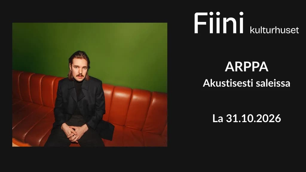 Arppa - akustisesti saleissa - tapahtuman kuva
