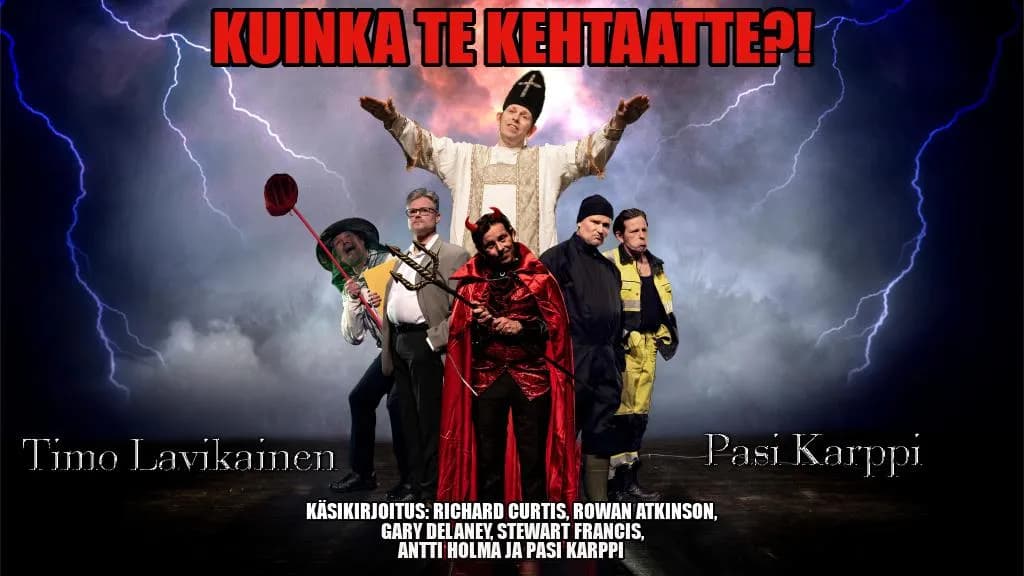 KUINKA TE KEHTAATTE?! - tapahtuman kuva