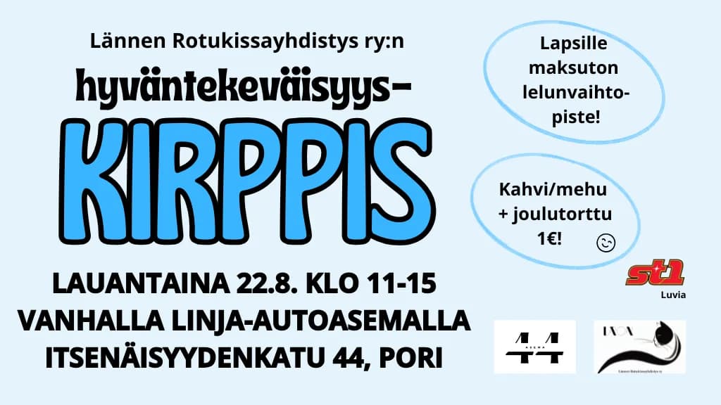 Hyväntekeväisyyskirppis - tapahtuman kuva