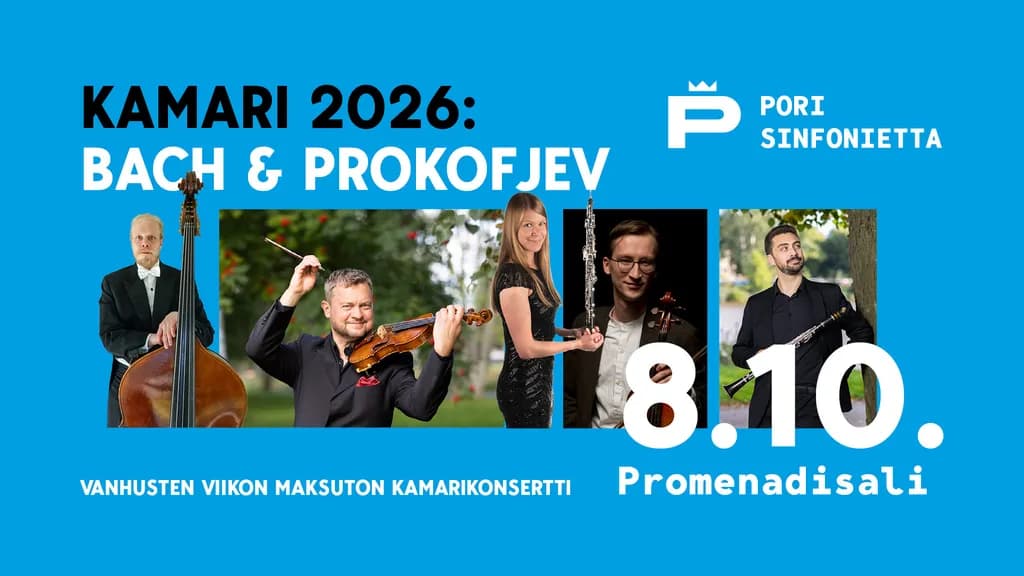 Kamari 2026: Bach & Prokofjev - tapahtuman kuva