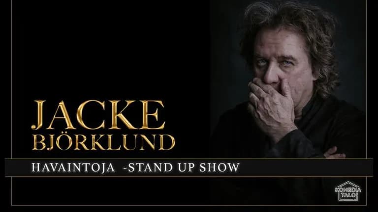 Jacke Björklund: Havaintoja -stand up show (K18) - tapahtuman kuva