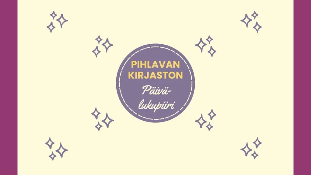 Pihlavan kirjaston päivälukupiiri - tapahtuman kuva