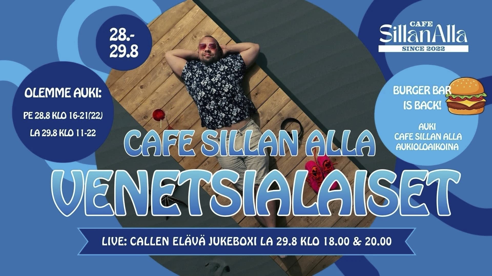 Cafe Sillan Alla: Venetsialaiset - tapahtuman kuva