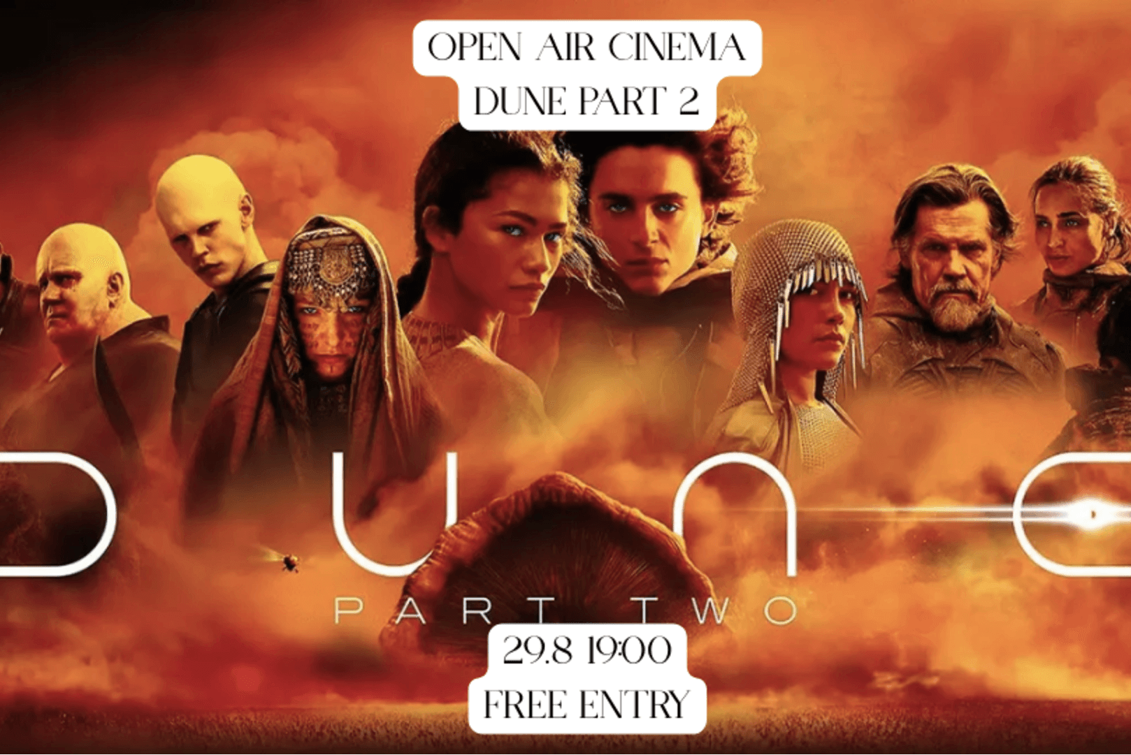Open Air Cinema: Dune: Part Two - tapahtuman kuva