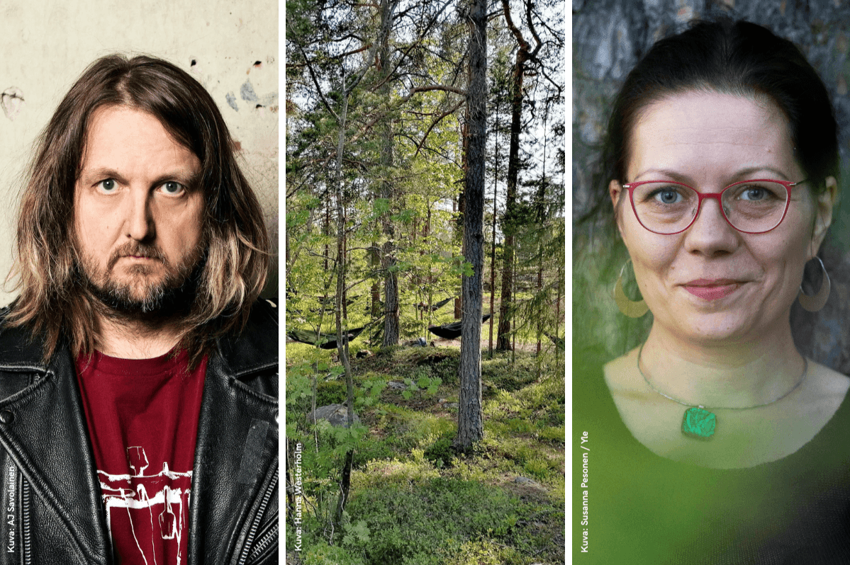 Stoan Suomen luonnon päivä: Pekko Käppi, Riikka Kaihovaara ja Sanja Hakala - tapahtuman kuva