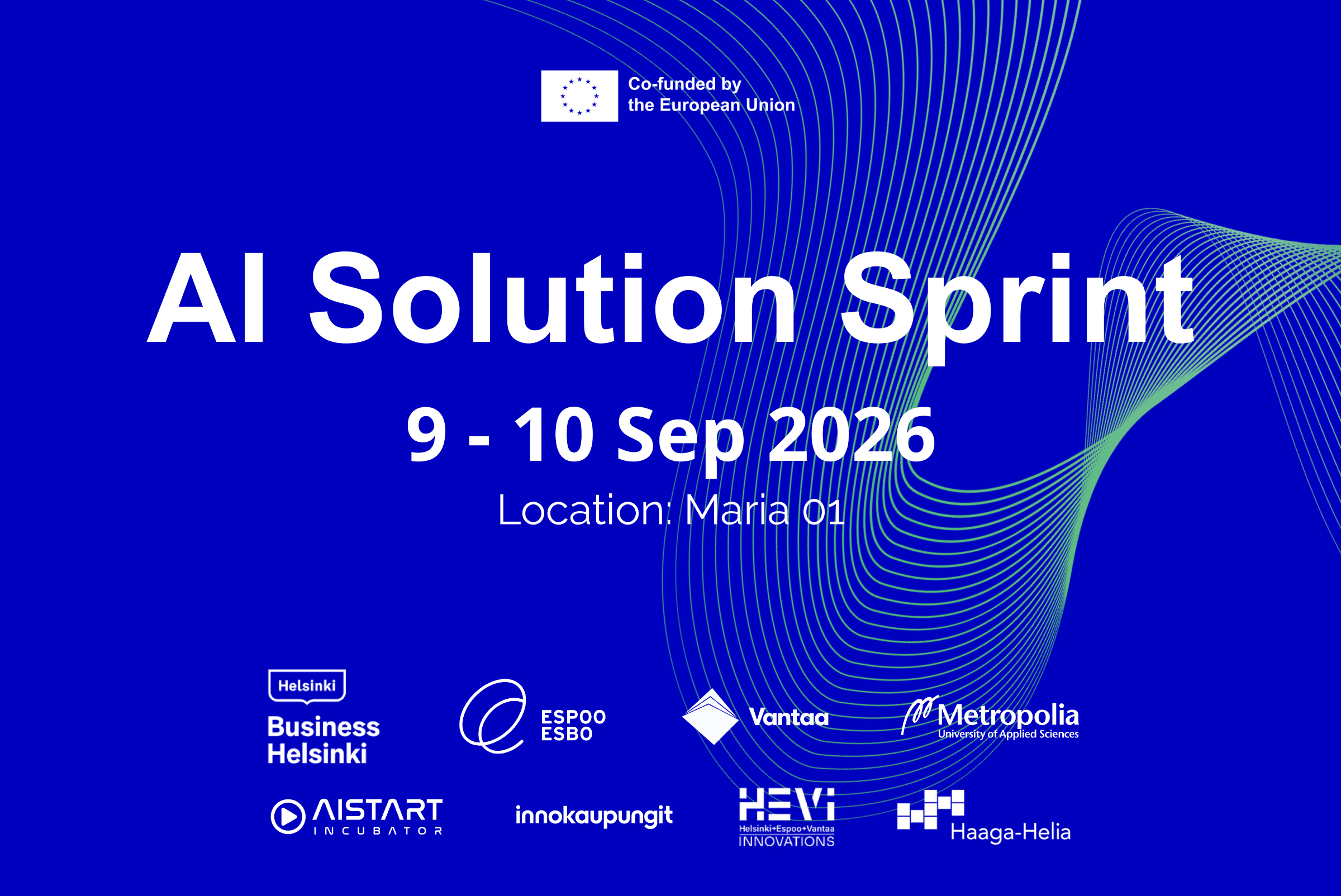 AI Solution Sprint - tapahtuman kuva