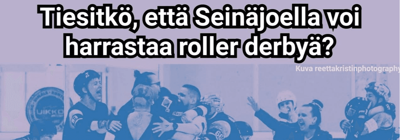 Roller derbyn kokeilukerta ja alkeisjakso - tapahtuman kuva