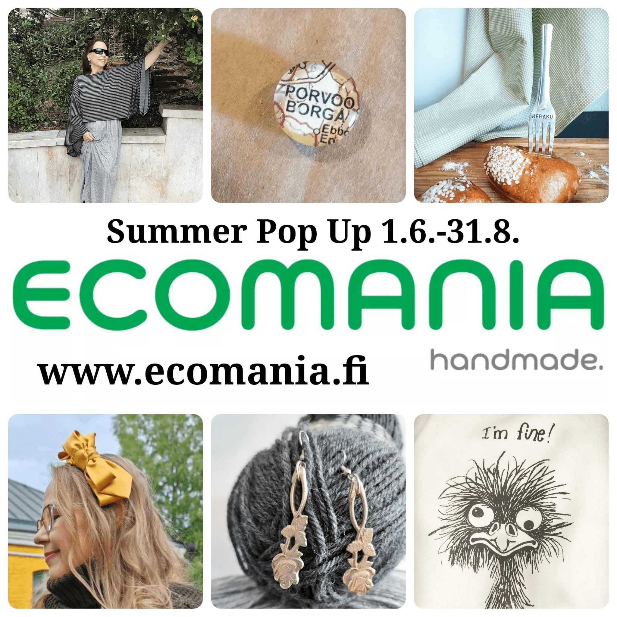 ECOMANIA SUMMER POPUP - tapahtuman kuva