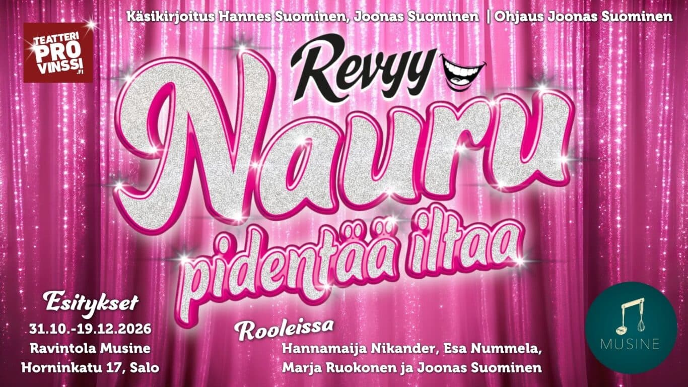 Nauru pidentää iltaa -Revyy - tapahtuman kuva