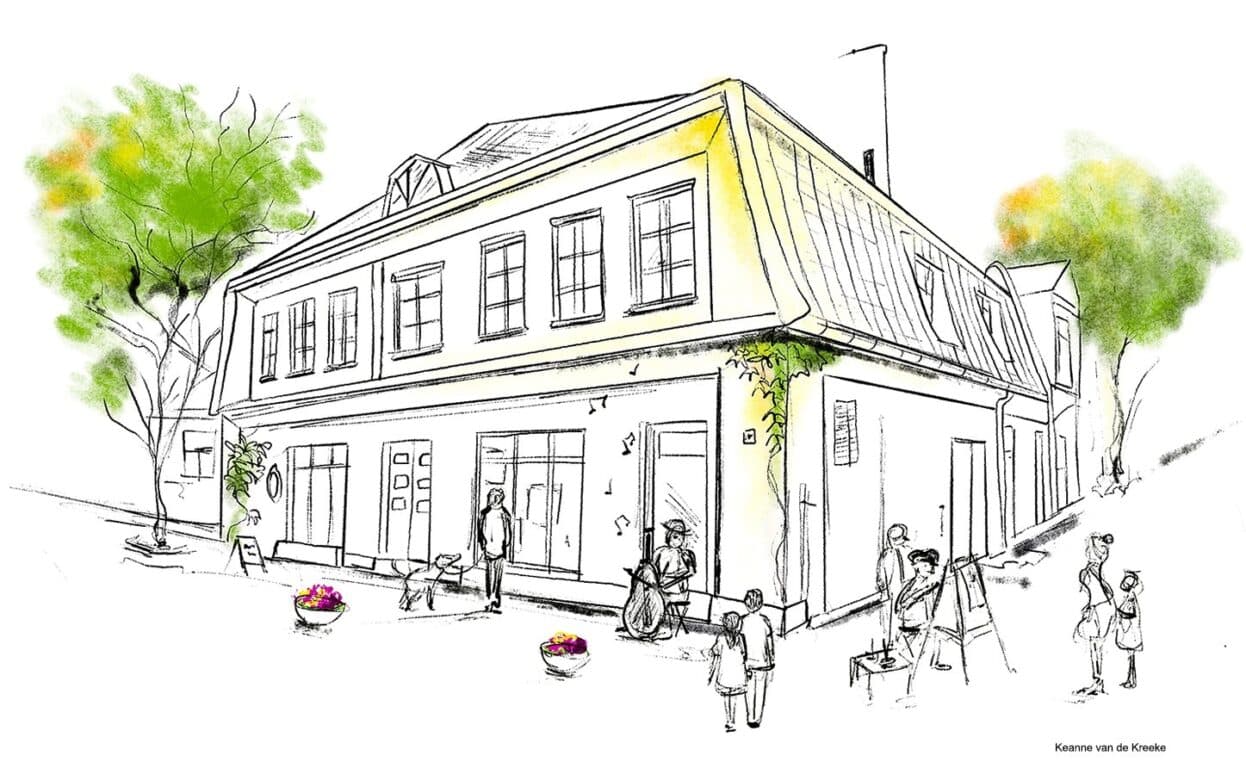 Taiteiden Yä ja näyttelyn avajaiset Salon Taiteilijaseurassa - tapahtuman kuva