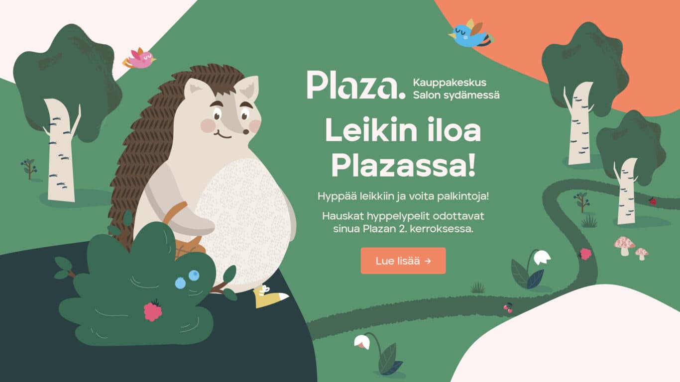 Hyppää leikkiin ja voita Plazassa! - tapahtuman kuva