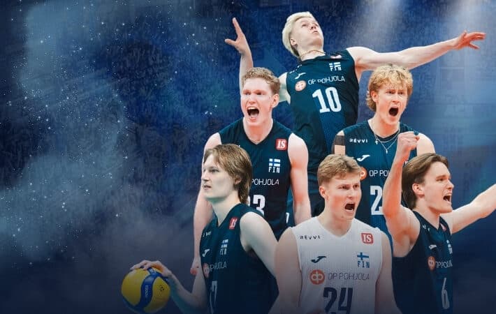 Lentopallomaajoukkue pelaa Salossa – Suomi vs. Ruotsi - tapahtuman kuva