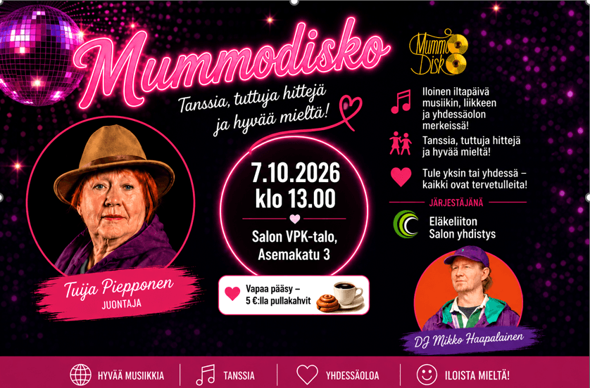 Mummodisko - tapahtuman kuva