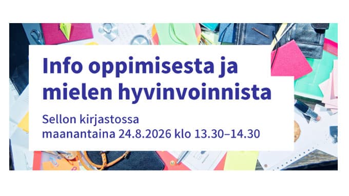 Info oppimisesta ja mielen hyvinvoinnista - tapahtuman kuva