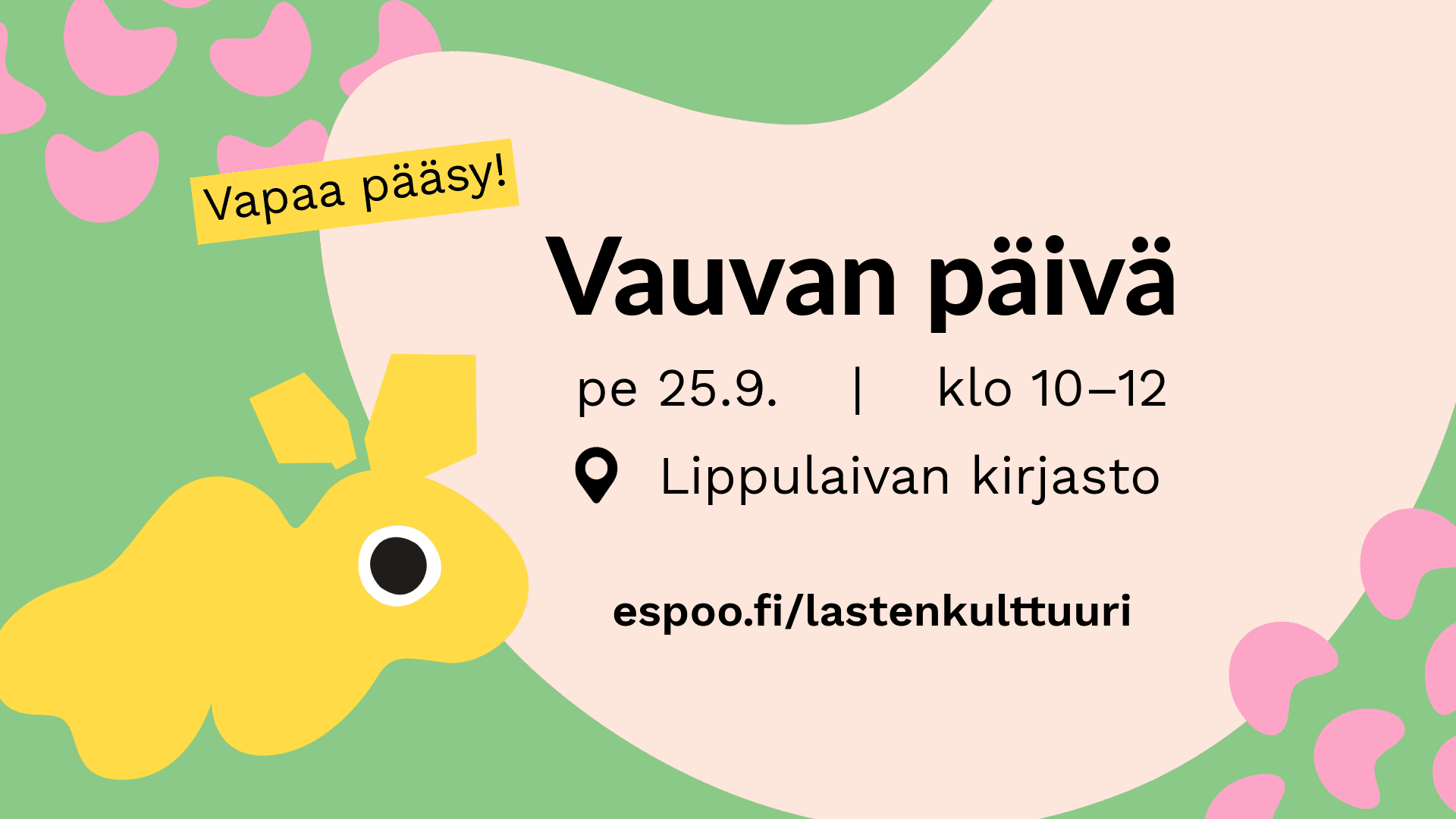 Vauvan päivä Lippulaivan kirjastossa - tapahtuman kuva
