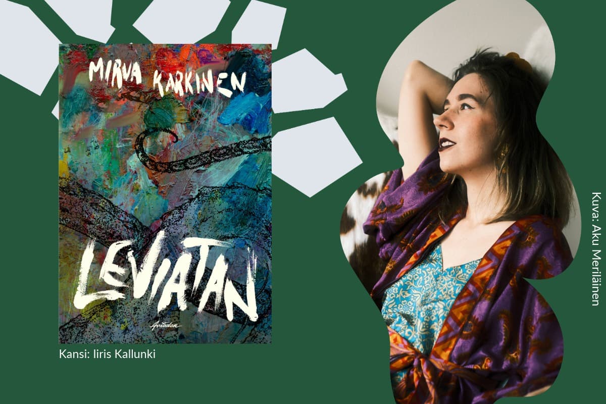 Kirjailijavieraana Mirva Karkinen - tapahtuman kuva