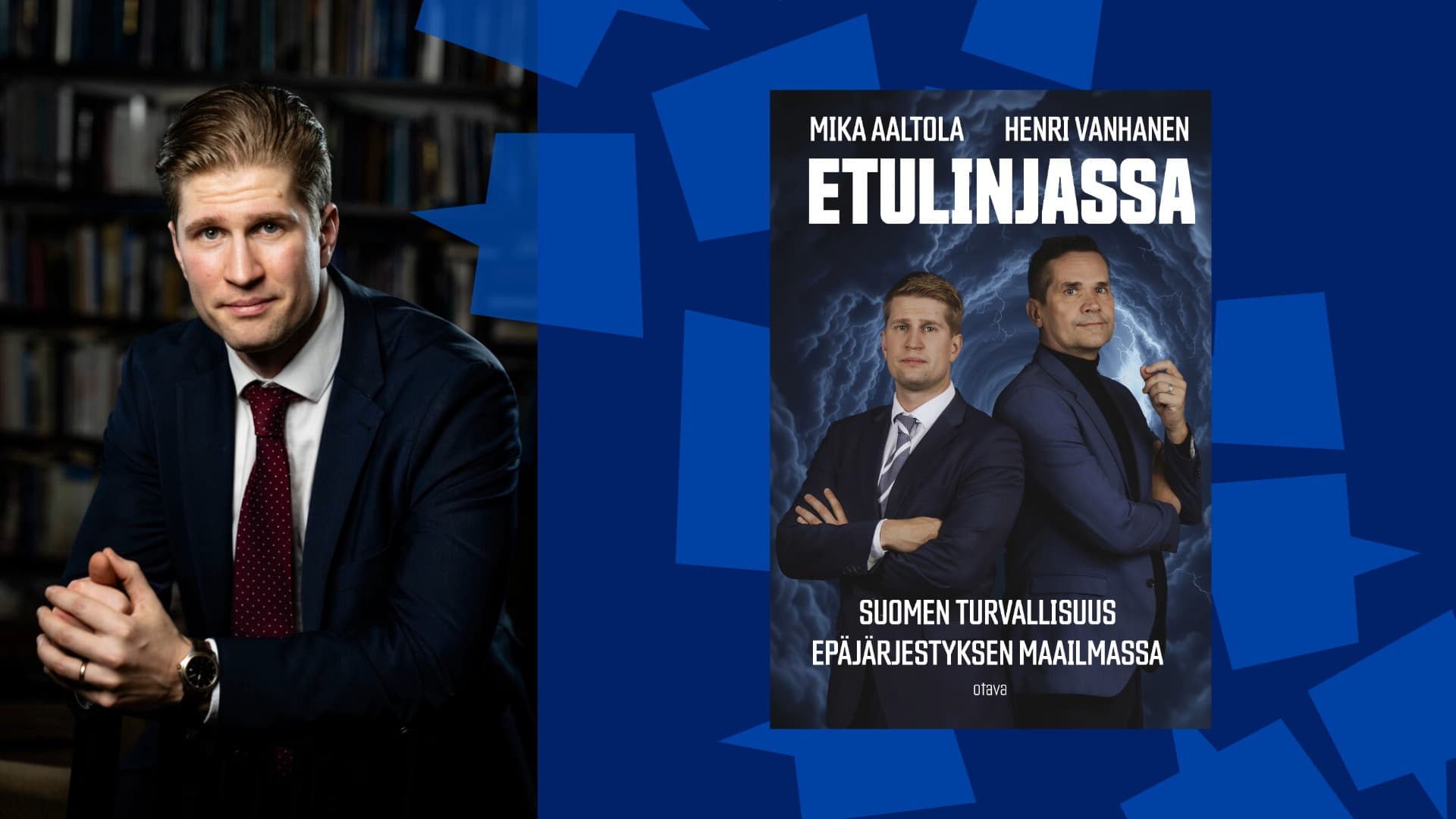 Kirjailijavieraana Henri Vanhanen - Suomi ja maailma: turvallisuuspoliittinen ilta - tapahtuman kuva