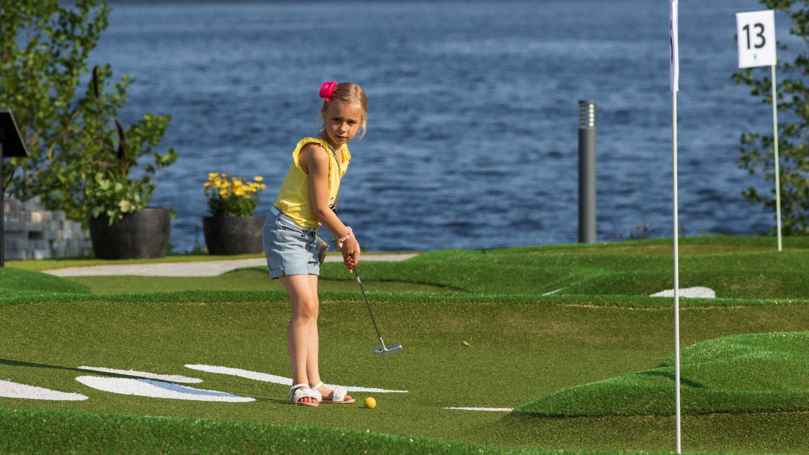 Lasten maksuton JUJU-minigolfkisa - tapahtuman kuva